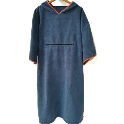 China Microfiber QUICK DRY Comfy Adult Changing Poncho With Embroidery Logo for sale