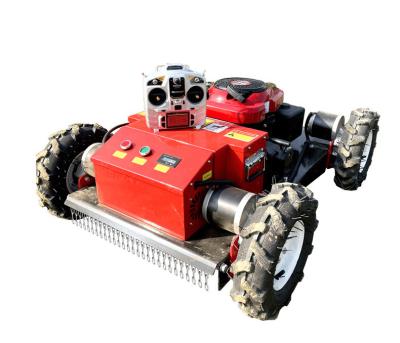 China 4-Stroke Upgraded Version Lawn Mower Mini Robot Lawn Mower Parts Wireless Remote Control Prices for sale