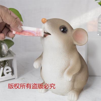 China Europe Year of the rat coin bank girl children Boy money box company annual meeting gift online red Savings Bank for sale