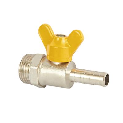 中国 1/2 India market Brass Natural Pipe Stove Control gas Valve 販売のため