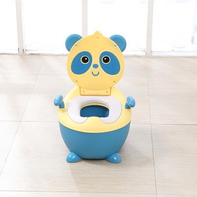 China Plastic popular kindness factory directly sell cheap panda portable toilet for kids potty pu baay cushion for sale