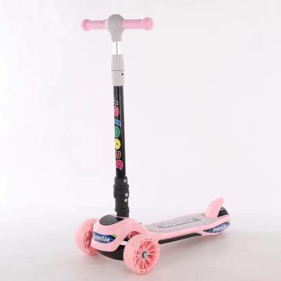 China PU Children Scooter Kids Folding Band Music Cheap Wholesale Price Kids Use Scooters Kids For Sale for sale