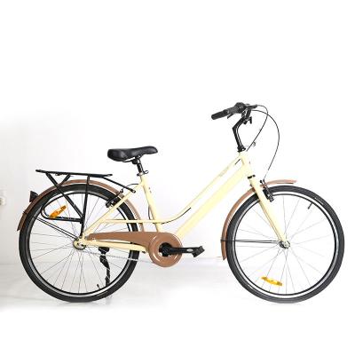 China Popular Design Or As Popular Customizable City Bike 24 City Bike 26inches Customer Vintage City Bike Lady Cheap City Bike Steel Material for sale