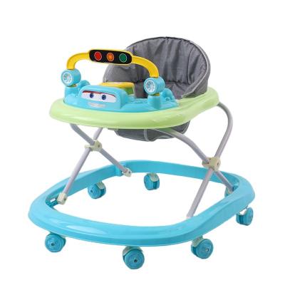 China Baby Walking Learning High Sales Children Study Car Cheap 8 Wheels Around Multifunctional Baby Walker for sale