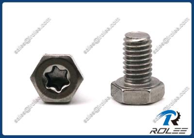 China Customized Torx Drive 304/410 Stainless Steel Hex Bolt for sale