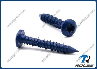 China Tornillo Torx azul del hormigón de la cabeza de la cacerola de la impulsión del acero inoxidable de Ruspert 410 en venta