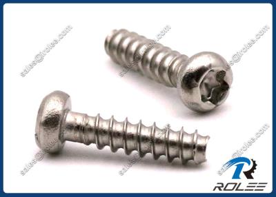 China Hilo redondo Torx de la pinta de la cabeza del acero inoxidable 316 que forma el tornillo para los plásticos en venta