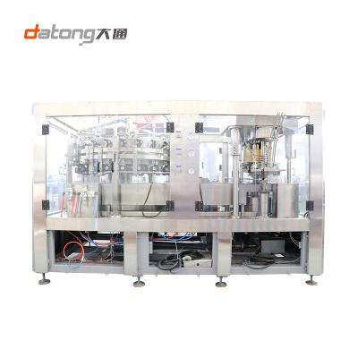 China Beverage Full Set Automatic Small Aluminum Can Fillling Machine Carbonated Soft Drink Filling Machine for sale