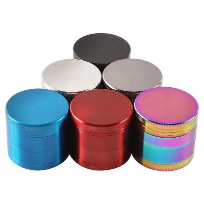 China 2021 Zinc Alloy Grinders New 4 Layers Alloy Metal Herbal Tobacco Herb Grinder Magnet Weed Smoke Grinders for sale