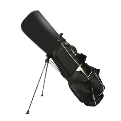 China Outdoor Golf Activity Konday Black PU Golf Rack Bags for sale