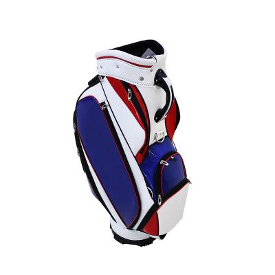 China Fashionable Waterproof PVC Golf Bag PVC Golf Stand Bag With Large Capacity for sale