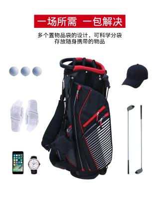 China Nylon Golf Rack Bags Custom Golf Sport Bags Nylon Material Golf Rack Bag for sale