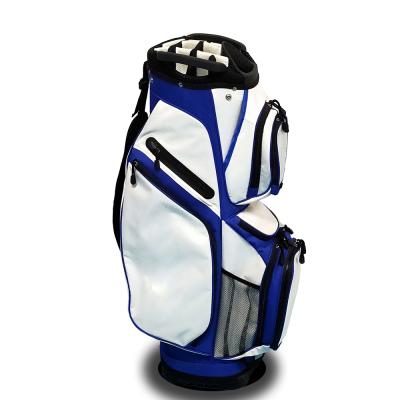 China Outdoor Golf Activity Nylon Konday Golf Cart Bag With 14 Ways for sale