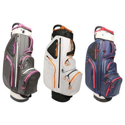 China Custom Logo Waterproof Golf Cart Bags for sale