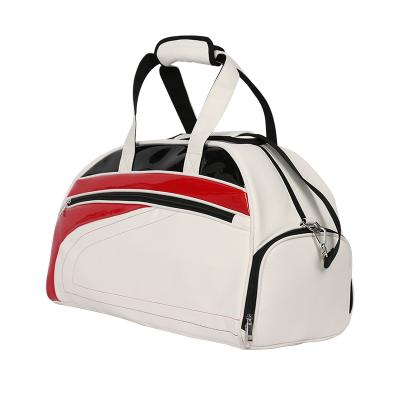 China Travel Bag New Arrival Golf Boston Bag PU Cloting Travel Carry Clothing and Shoes Bag for sale