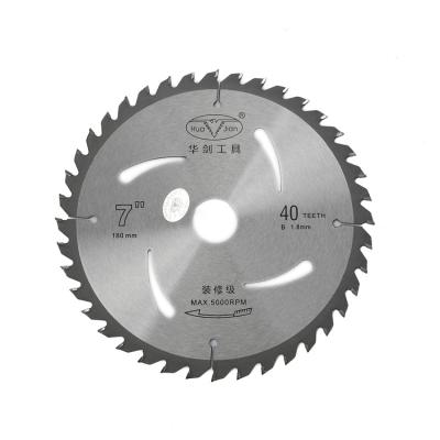 China Customized 180mm Long Working Type Premium Wood Saw Blade With Heat Treatment for sale