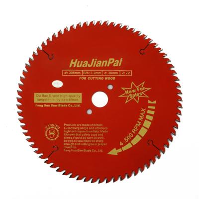 China Thermal Resistance 12in Wood Cutting 96T Saw Blade Hi-Density Carbide Slant Saw Blade For Wood Cutting for sale