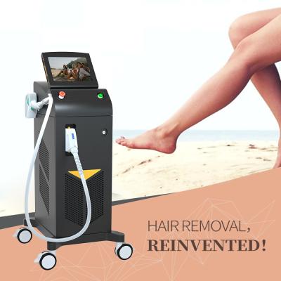 China Alma Fast Permanent Ice Permanent Ice Machine Diode Laser Hair Removal Dubai Transmitter 810nm Titanium Equipment Hair Removal Device for sale