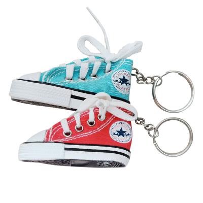 China High Quality Cheap Promotional Gifts Manufacturers No Minimum Keychain Sneakers Key Chain for sale