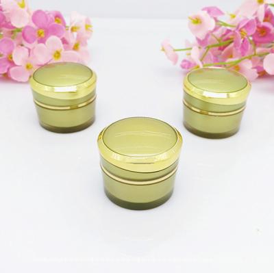 China Wholesale 5ml mini eye cream plastic container, 5ml empty lipbalm container for eye cream, 5g acrylic jars for cosmetic cream for sale