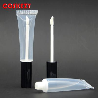 China Cosmetics wholesale empty 15ml lip balm tubes squeeze squeeze bottle container, 15g plastic lipstick lipstick stick for sale