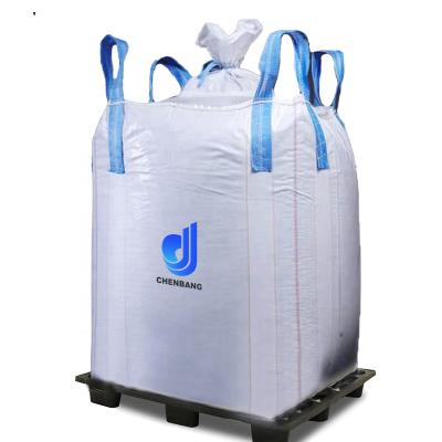 China Customize ANTI-STATIC printed large jumbo bag fibc 800kg 1000kg manufacturers standard bulk bags for sale