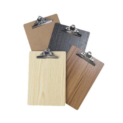 China Good Quality Simple Modern Hot Sale Multifunctional Wooden A5 Clipboard for sale