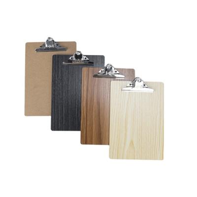 China china mdf manufacture wood panel a5 size wooden clipboard in documents work for sale