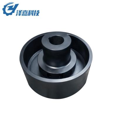 China Material of Construction Shops MLL-I Type Plum Coupling With Custom Brake Wheel Axle for sale