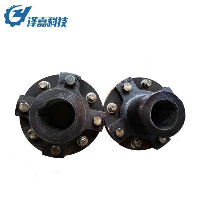 China Factory manufacturer costom chinese flexible cross soft connection rubber coupling for motor for sale