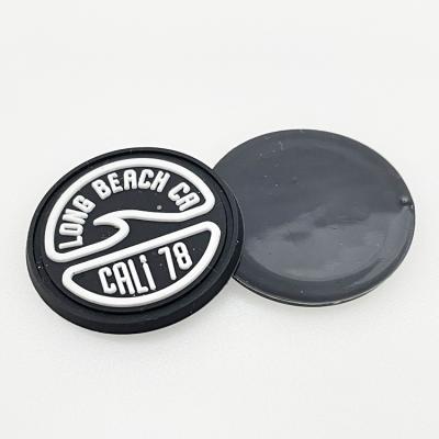 China High Quality Durable PVC 3D Custom Badge Plastic Tactical Soft Embossed Raised Silicone Patch Rubber Patches for sale