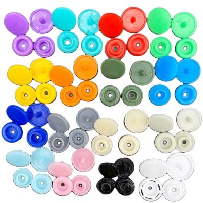 China Various Colors Durable Available Custom Printed Snap Fastener T3 T5 Plastic Snap Button For Baby Clothing for sale