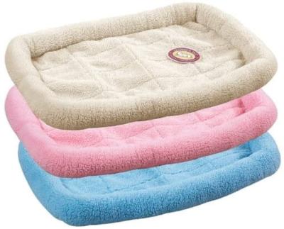 China Small Animals Pet Fleece Pet Supplies Fluffy And Warm Winter Bed For Pet Iron Cage for sale