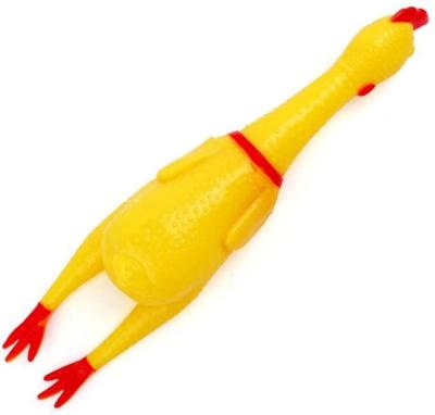 China Wholesale Viable Success Funny Screaming Rubber Chicken Amazon Squeaky Pet Toys (Old Dog Chew Toy for sale