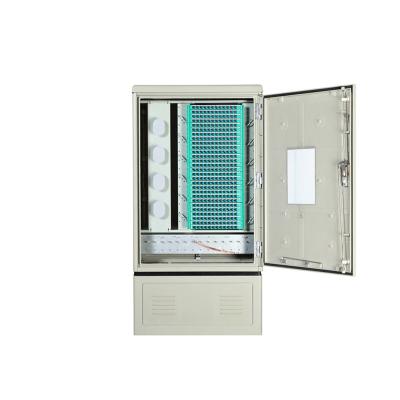 China FTTX Wholesale Customized Outdoor Standing Fibra Optic Termination Cabinet for sale