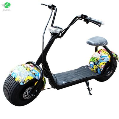 China EEC COC Europe Warehouse 2 big wheel Citycoco unisex electric scooter citycoco e scooter for sale