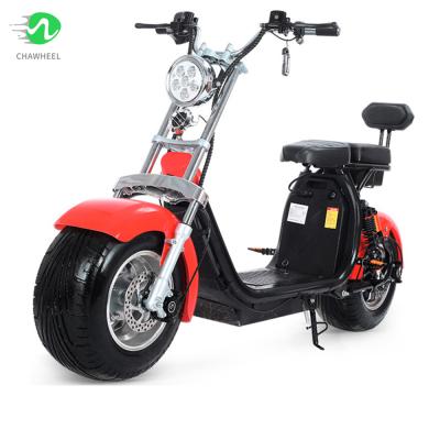 China a citycoco w 2000 citcoco electric scooter citycoco with front suspension 18*9.5 inch for sale