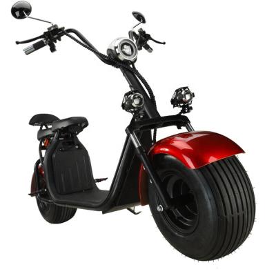 China Popular 2 seats adult citycoco electric scooter for sale halei 18*9.5 inch for sale