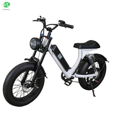 China Aluminum alloy c fat lithium battery bicycle tire ebike with 48V 500w electric bicycle for sale