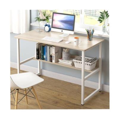 China Other Model: 2010 Office Computer Table Steel Wood Shelf Integrated Computer Desk For Student With Bookshelf for sale