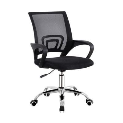 China Cheap Swivel Mesh Office Chairs Adjustable (Height) Manufacturers Staff Task Computer Desk for sale