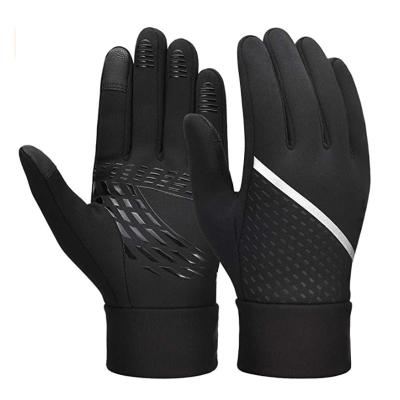 China Men Unisex Thermal Women Gloves Winter Windproof Anti Slip Heated Warm Glove Hands To Increase Running Cycling Motor Bike for sale