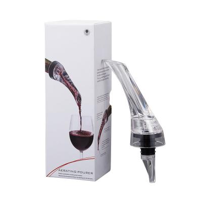 China Wine Pourer Wine Aerator Pourer - Premium Aerating Pourer And Decanter Nozzle for sale