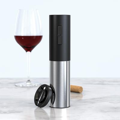 China Electric Bottle Opener Electric Wine Opener, Automatic Electric Wine Bottle Corkscrew Opener with Foil Cutter, Rechargeable for sale