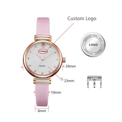 China Wholesale Sinobi S9681L Ladies Wrist Watches Water Resistant Fashion Waterproof Watch For Girls for sale