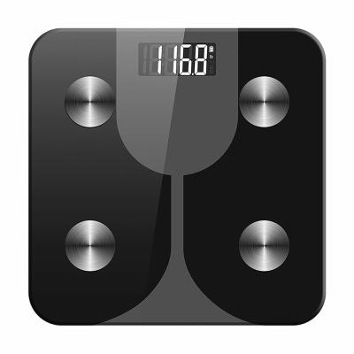 China Fashionable Business Tempered Glass Smart Body Fat Scale With App for sale