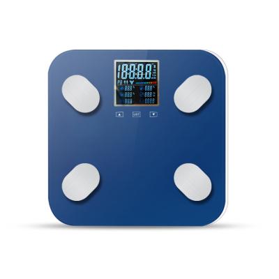 China Business Amazon Color Screen APP Body Fat Scale Dual System Smart Electronic Eco Friendly Weight Scale for sale