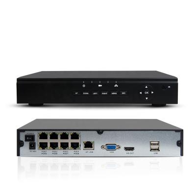 China 8 Full HD CCTV POE NVR , Real Time Recording Support POE ONVIF NVR ET-NVR9908POE Channel for sale