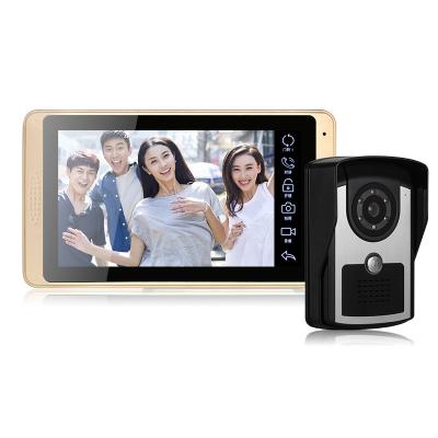 China Most Popular Visitor Talk In Europe Doorbell Camera 10.1 Villa 4-Wire Door Phone Intercom Doorbell » for sale