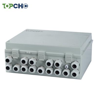 China Electric Power Transmission TOPCHIC IP66 600*400*220 ABS Waterproof Electrical Cable Junction Box for sale